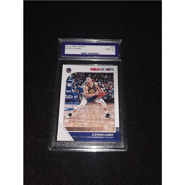 STEPH CURRY, 2019 NBA Hoops, GEM MT 10