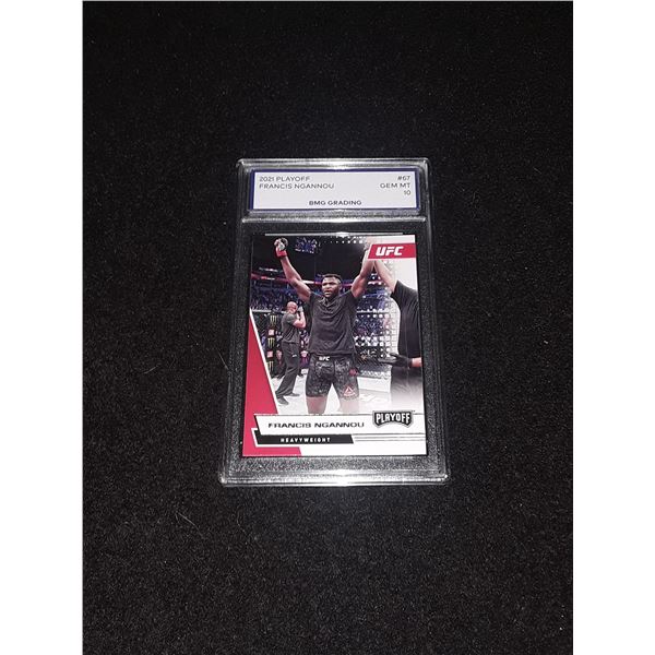 FRANCIS NGANNOU, 2021 Playoff, GEM MT 10, UFC