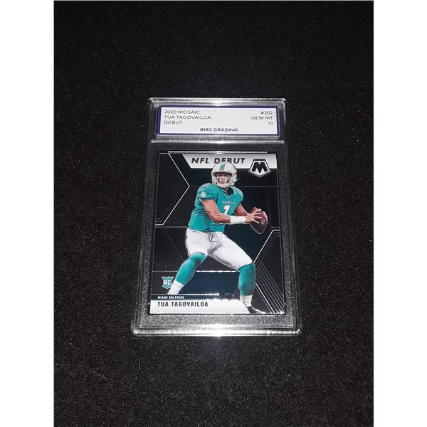 TUA TAGOVAILOA, 2020 Mosaic, Debut, GEM MT 10