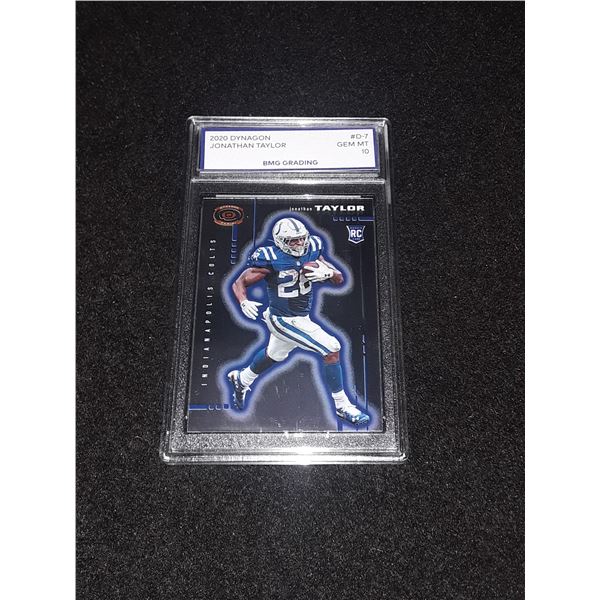 JONATHAN TAYLOR, 2020 Dynagon, GEM MT 10