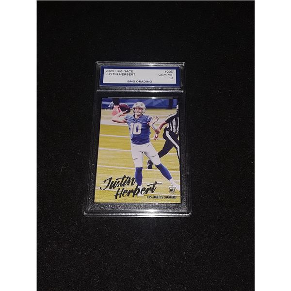 JUSTIN HERBET, 2020 Luminace, GEM MT 10