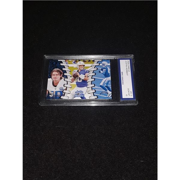 JUSTIN HERBERT, 2020 Omega, GEM MT 10