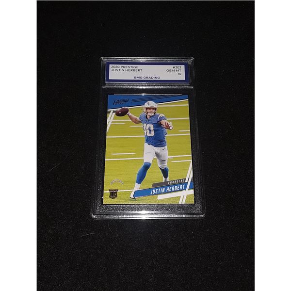 JUSTIN HERBERT, 2020 Prestige, GEM MT 10