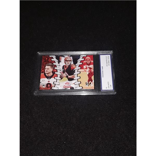 JOE BURROW, 2020 OMEGA, GEM MT 10