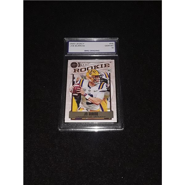 JOE BURROW, 2020 Legacy, GEM MT 10