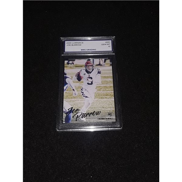 JOE BURROW, 2020 Luminace, GEM MT 10