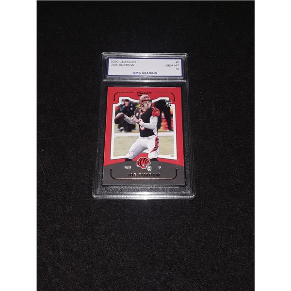 JOE BURROW, 2020 Classics, GEM MT 10