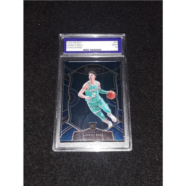 LAMELO BALL, 2020 Select, Concourse, GEM MT 10