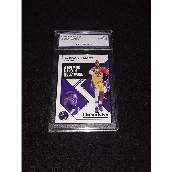 LEBRON JAMES, 2019 Chronicles, GEM MT 10