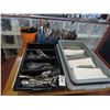 Image 1 : Utensil Bins w/Flatware - 3