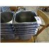 Image 2 : 22-Square Third x 6" Insert Pans - 22 X $