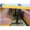 Image 3 : 11-Tile Inlay Rectangular 4-Top Dining Table - 11 X $