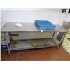 Image 1 : S/S 6' Table w/Undershelf