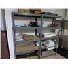 Image 3 : 5-Grey Metal Storage Rack - 5 X $