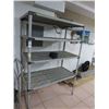 Image 1 : Metro Grey 4-Shelf Rack