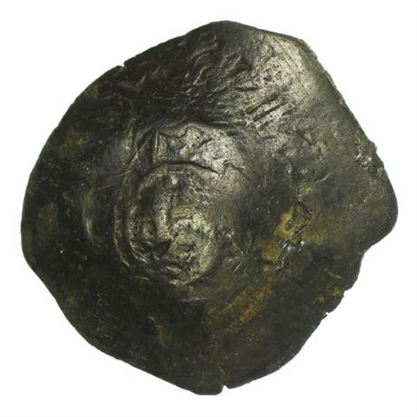 BYZANTINE, Empire of Nicaea. 1205-1221 AD Theodore I Comnenus-Lascaris AE Trachy