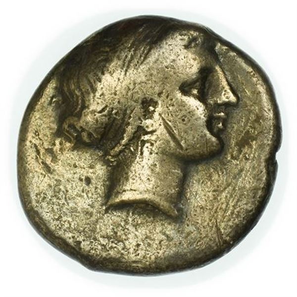 CAMPANIA, Neapolis. 4th Century BC AR Nomos