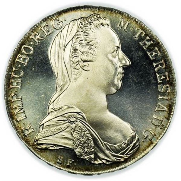 AUSTRIA. 1780 Thaler Restrike