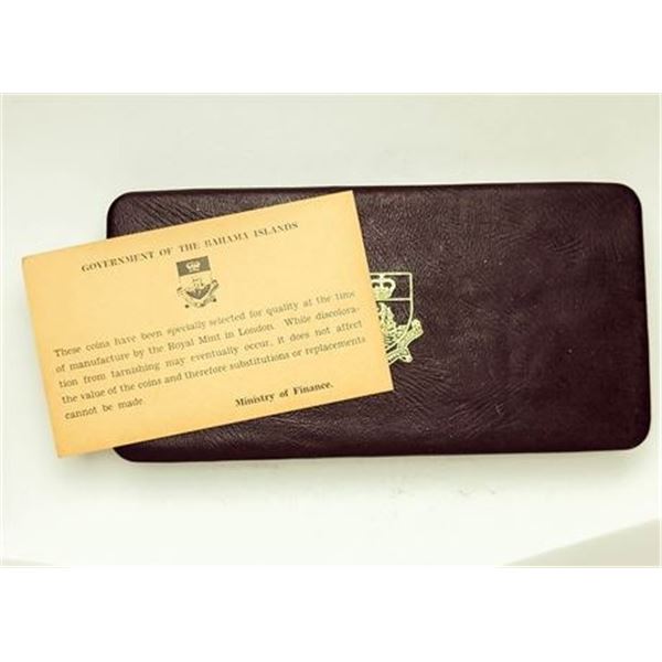 BAHAMAS. 1966 Mint Set 3 oz  ASW