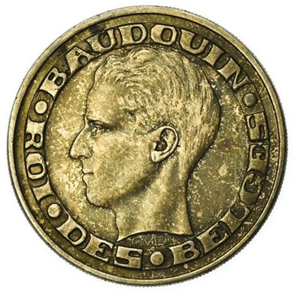 BELGIUM. KM#150.1 1958 50 Francs