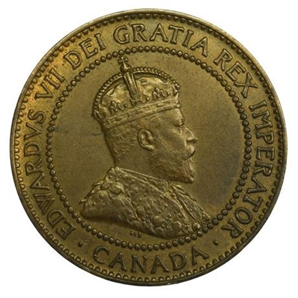 CANADA. KM#8 1908 Cent