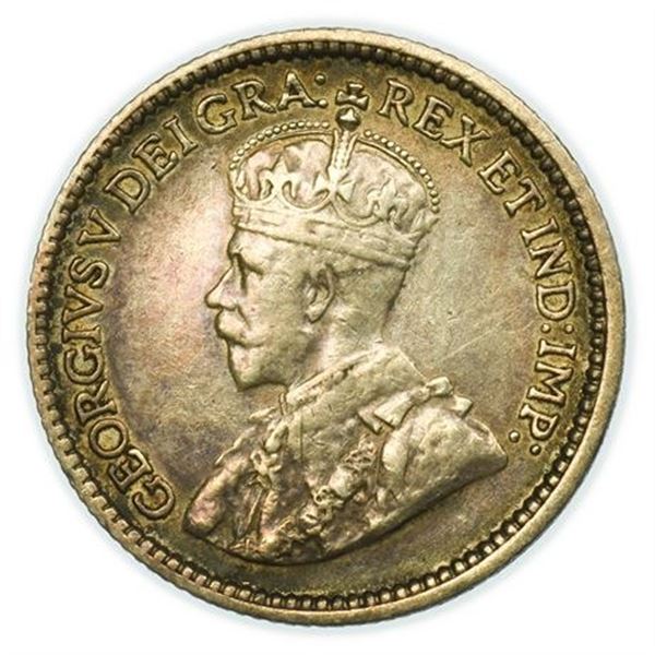 CANADA. KM#22 1912 Five Cents