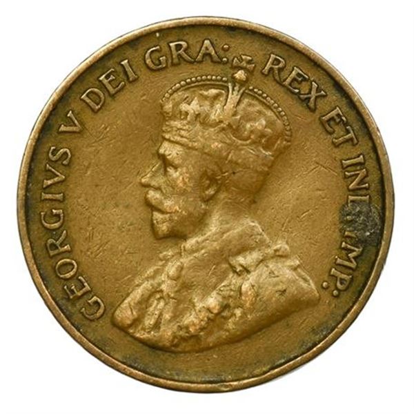 CANADA. KM#28 1924 Cent