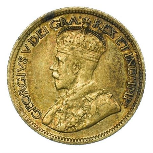 CANADA. KM#23a 1921 Ten Cents