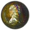 Image 1 : CANADA. 1973 Dollar PCGS SP-67 R.C.M.P. - Rainbow Toned