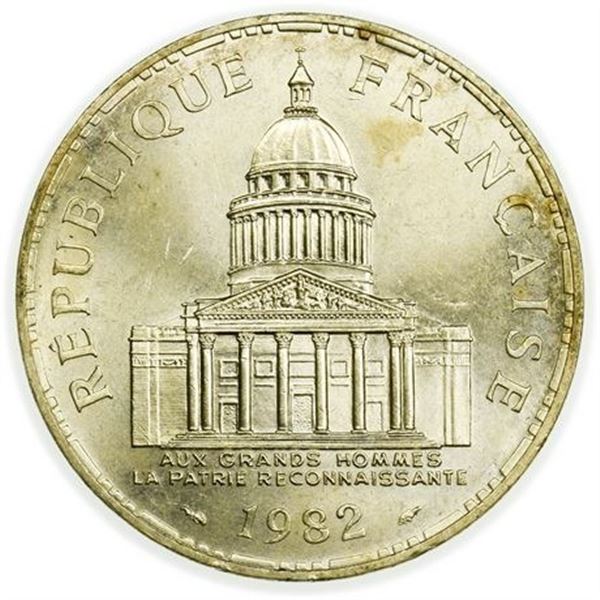 FRANCE. KM#951.1 1982 100 Francs