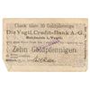 Image 1 : NOTGELD: GERMANY, Schoneck. 1923 10 Goldpfennig