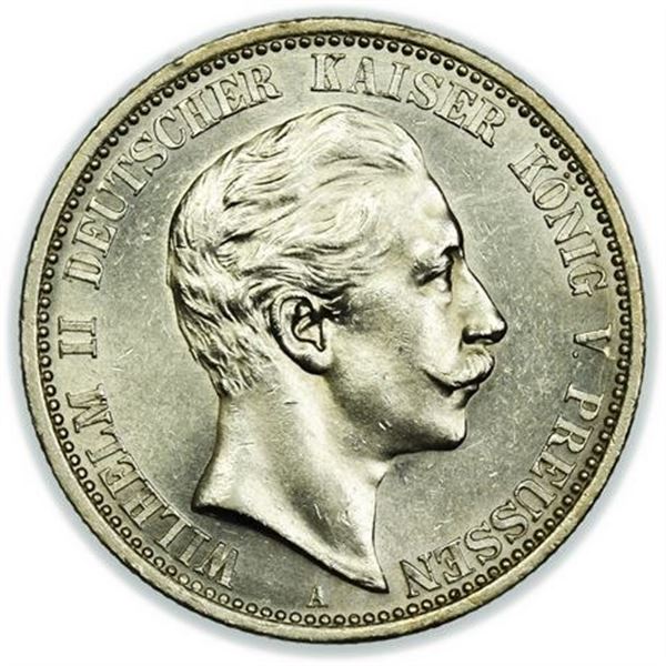 GERMANY, Prussia. KM#522 1903A Two Mark