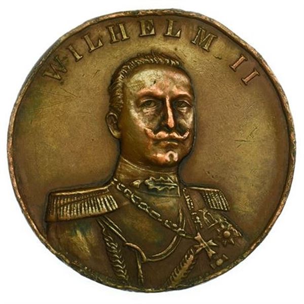 GERMANY. 1914 Wilhelm II 'An Mein Volk' Medal