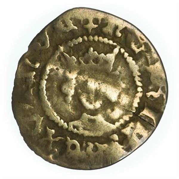 GREAT BRITAIN. 1422 - 1461 AD Henry VI AR Halfpenny