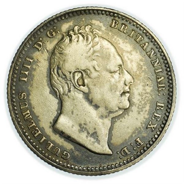 GREAT BRITAIN. KM#713 1834 Shilling