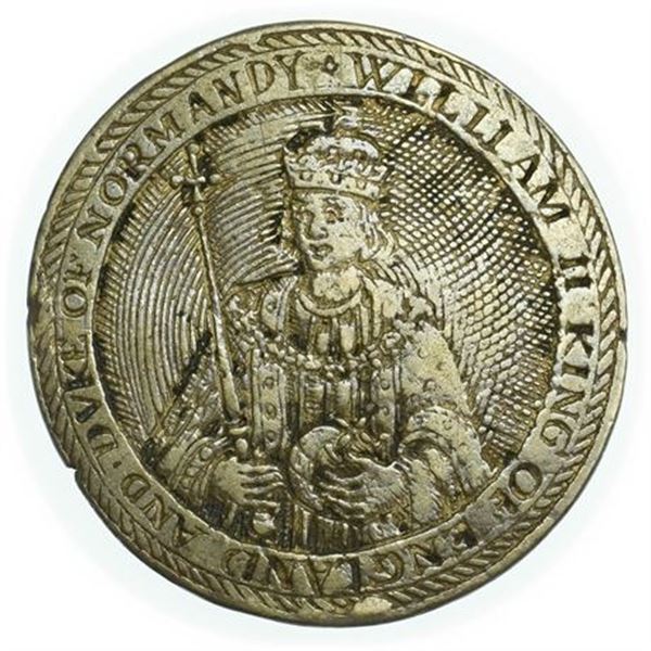 GREAT BRITAIN. 19th Century Engraved Silver Token