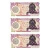 Image 1 : Group of 3 IRAN. P#118b ND 100 Rials