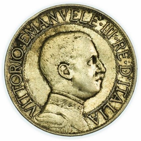 ITALY. KM#45 1908 Lira