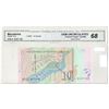 Image 1 : MACEDONIA. P#14-h 2008 Ten Denari CGA MS-68 OPQ