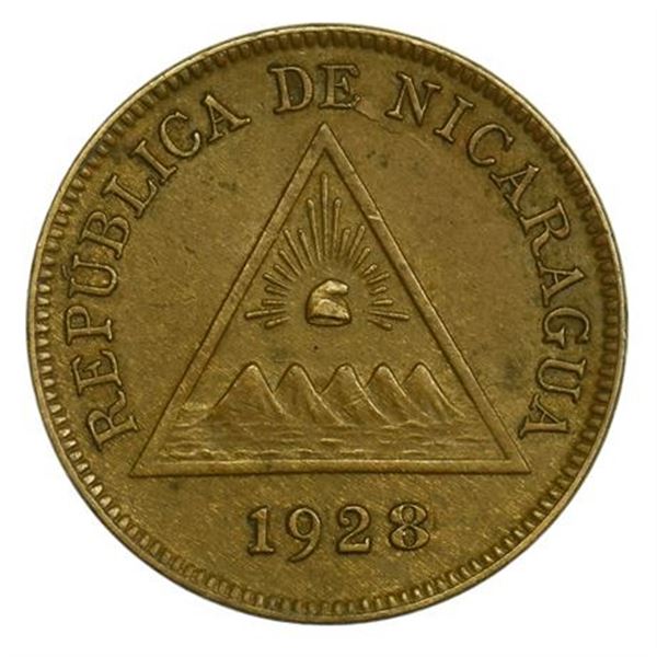 NICARAGUA. KM#11 1928 Centavo