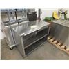 Image 2 : Stainless Steel Cart On Wheels
