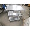 Image 1 : Stainless Steel Cart On Wheels