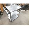 Image 1 : Stainless Steel Cart On Wheels