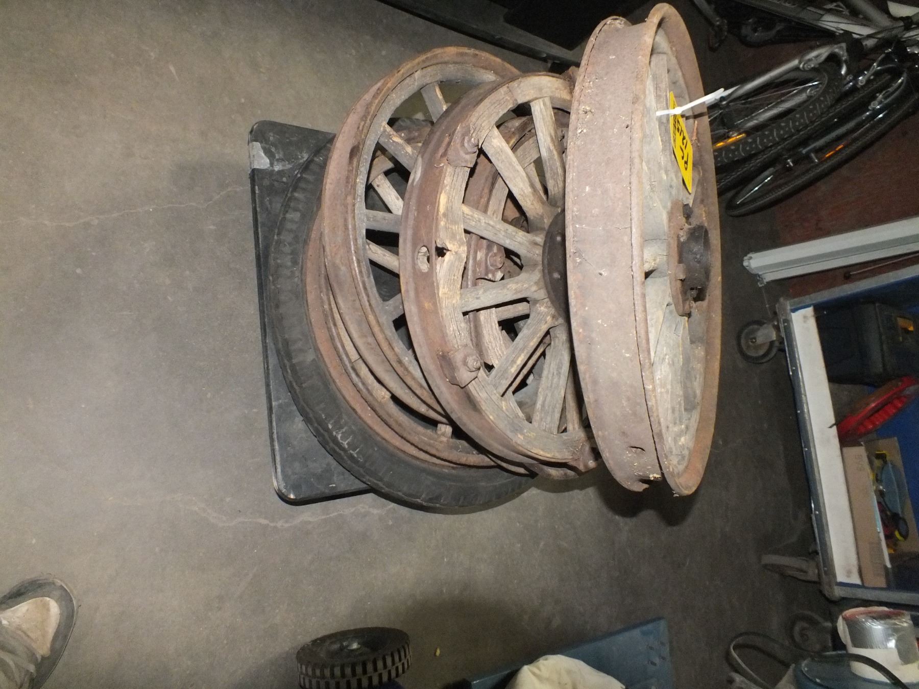 5 Antique Ford Model A Tires