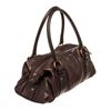 Image 2 : Burberry Brown Leather Satchel Bag