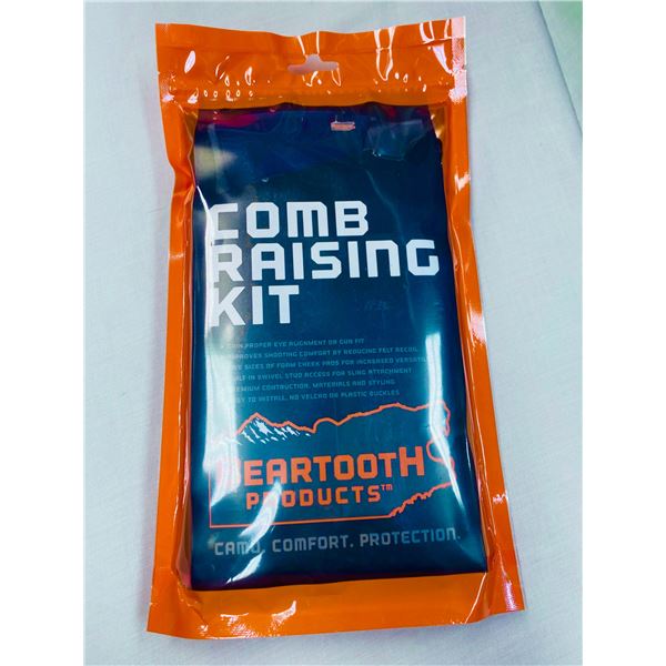 Boartooth Comb Beartooth Products Comb Raising Kit Black Color In Original Pack