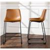Image 1 : 2 NEW WALKER EDISON CHL30WB BARSTOOLS - RETAIL $499