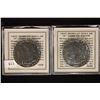 Image 1 : 2-MORGAN DOLLAR TRIBUTE TOKENS REPRESENTING THE