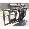 Image 1 : (Maui) Mast Forklift Attachment for 10k/12k Reach Forklift (Needs Repair, Bent 
