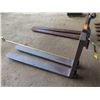 Image 2 : (Maui) Forklift Forks, Approx. 41" Long